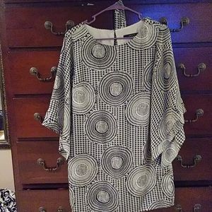 Black and white dress